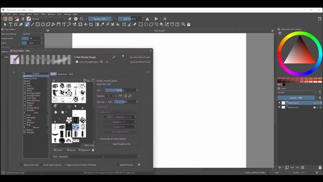 KRITA 5.0 - QUICK TIPS - HOW TO DETACH THE BRUSH EDITOR + HOW TO DRAG & DROP COLORS ONTO THE CANVAS смотреть онлайн