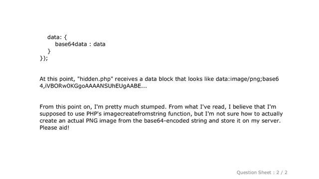 PHP : How to save a PNG image server-side, from a base64 data URI смотреть онлайн
