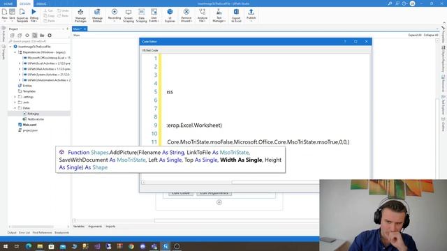 Question 11-How to Insert an image to Excel with image resolution using by vb.net codes #Rpa #UiPat смотреть онлайн