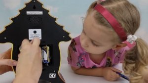 Часы с курицей вместо кукушки Chicken cuckoo clock