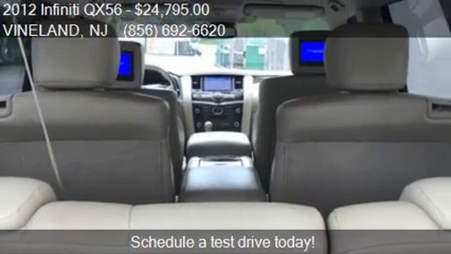 2012 Infiniti QX56 Base 4x4 4dr SUV for sale in VINELAND, NJ смотреть онлайн