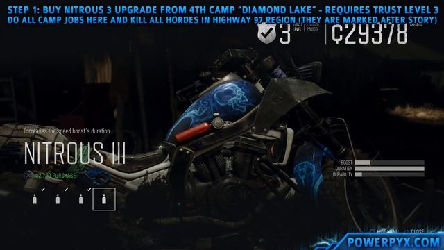 Days Gone - Burnout Apocalypse Trophy Guide (Use Nitro and Drift for 5 Seconds) смотреть онлайн