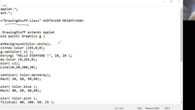 27 APPLET EXAMPLES смотреть онлайн
