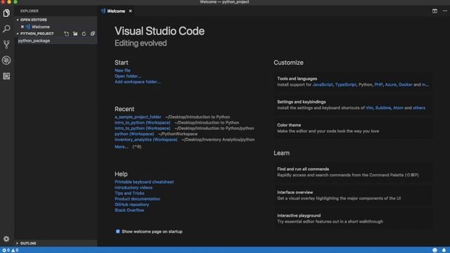 Introduction to Python: Visual Studio Code (4) смотреть онлайн