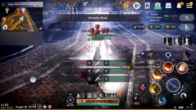 (Game Android : Black Desert Mobile) HunterIndo Invasion : The Battle of Goyen Castle смотреть онлайн
