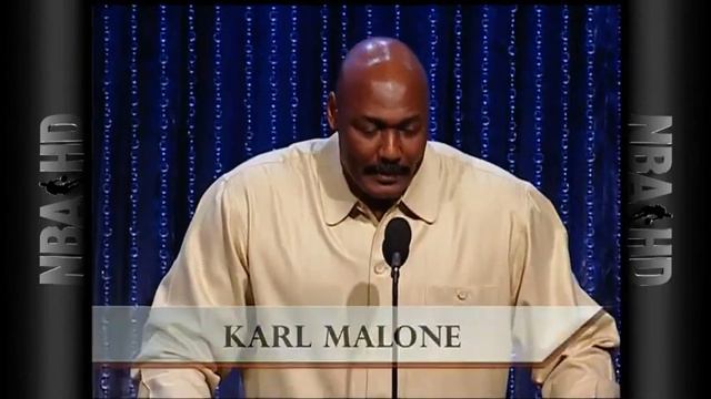 Karl Malone Accepting the Community Service Award at All-Star Weekend Legends Brunch смотреть онлайн