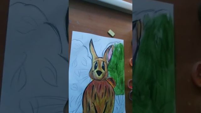 Рисуем зайца!!!!! ????? смотреть онлайн