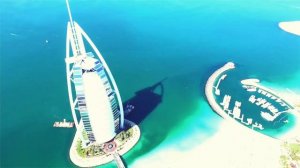 Дубай с высоты птичьего полета (Dubay)