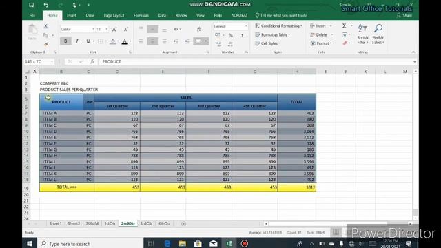 HOW TO DESIGN TABLE IN EXCEL 2019 смотреть онлайн