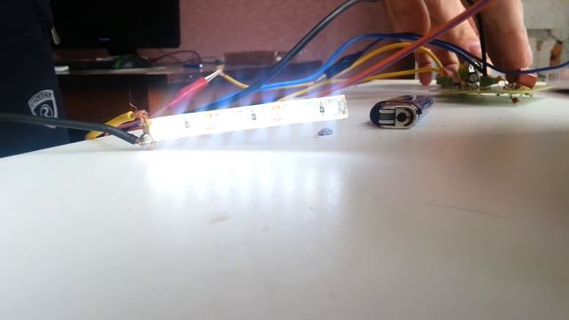 ШИМ регулятор + плавный розжиг светодиодов смотреть онлайн