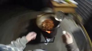 Рецепт: фунчоза с мясом и овощами в казане - альтернатива макаронам по-флотски!