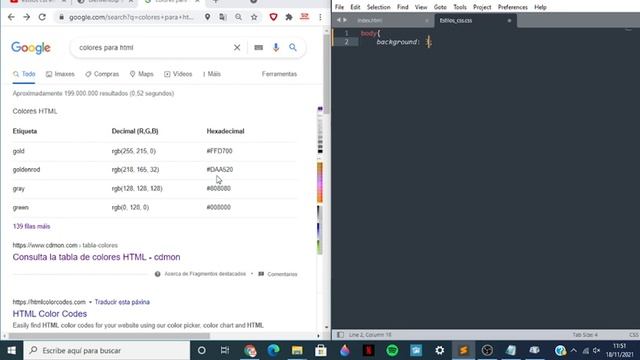 Como poner color a tu pagina web con sublime text teniendo estilos css смотреть онлайн