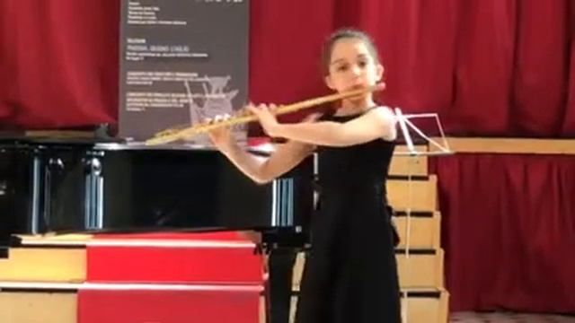 Elizabeth Russell playing Allegro de Concert by A. Terschak смотреть онлайн