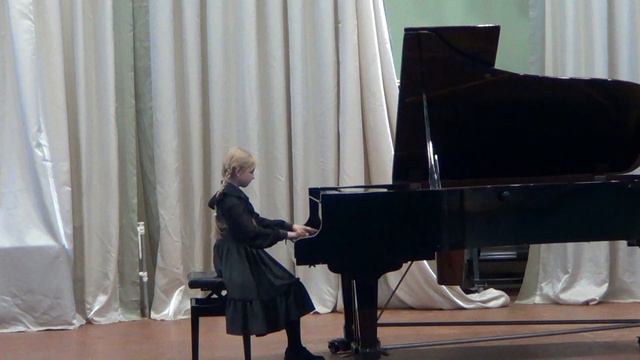 Бабушкина Василиса, 10 лет, 1. Э. Мак-Доуэлл "Тарантелла" 2. К.Черни - Гермер ч. II Этюд N6 G - du смотреть онлайн