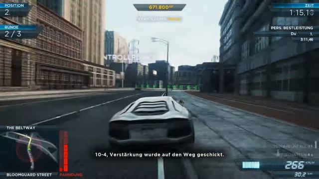 Need For Speed Most Wanted 2 (2012) - Lamborghini Aventador - #2 Stopping Power смотреть онлайн