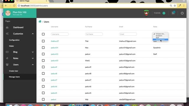 demo localhost cms nodejs + react смотреть онлайн