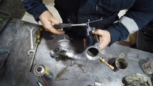 Yamaha 50 ремонт гидропомошника своими руками.