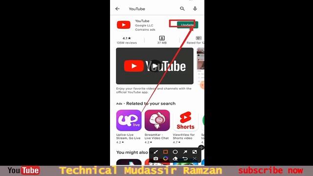 youtube update kaise kare 2022|Update Youtube App on Android смотреть онлайн