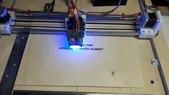Лазерный чпу выжигатель PyroPrinter + Laser 10W 43x93 см смотреть онлайн
