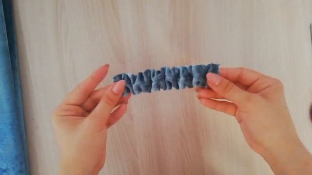 Повязка на голову из велюра своими руками смотреть онлайн