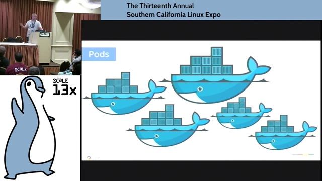 Tim Hockin - Container Management at Google Scale - SCALE 13x смотреть онлайн