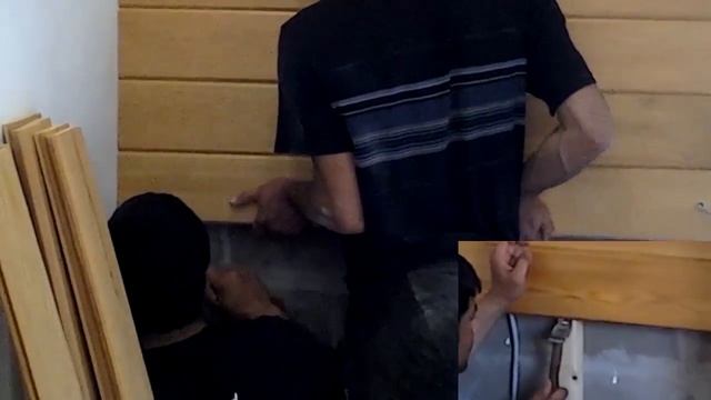 Монтаж имитации бруса лиственница (внутри) смотреть онлайн