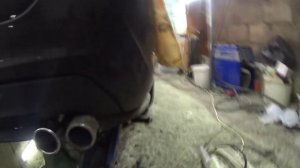 раздвоенный выхлоп на гранту фл