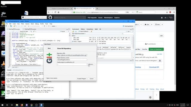 Creating a new github repo, commit and push смотреть онлайн