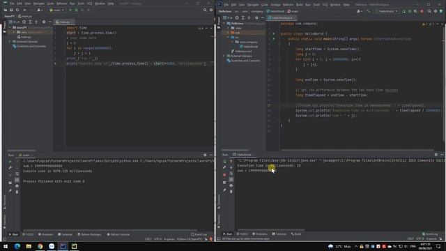 Java vs Python Speed смотреть онлайн