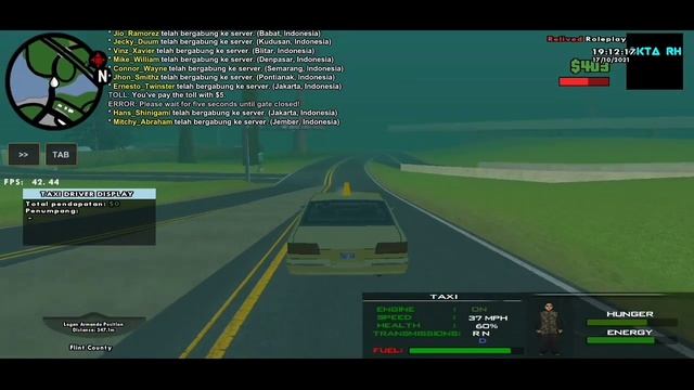 RRP - BEKERJA SEBAGAI SOPIR TAKSI !! GTA SAMP ROLEPLAY INDONESIA ?? смотреть онлайн