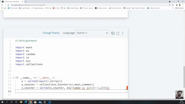 Company Logo || HackerRank Solution смотреть онлайн