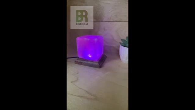 Видеообзор светильник гималайская соль КУБ смотреть онлайн