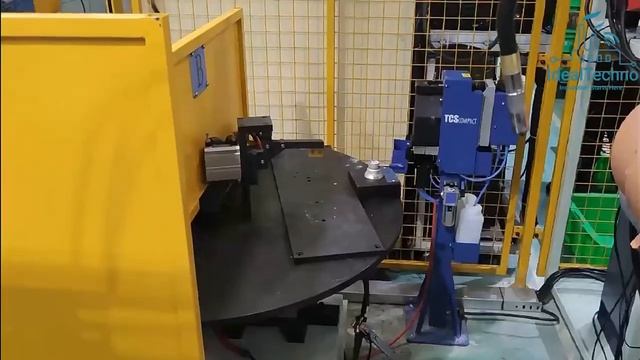 Сварочный STEP робот с поворотным столом смотреть онлайн