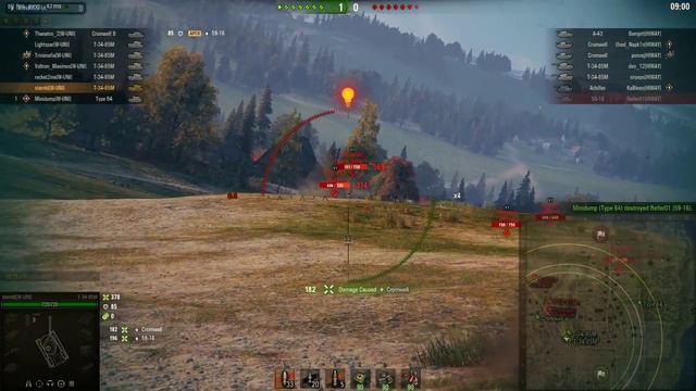 W Uni Vs Highway Tier 6 Skirmish Murovanka Win 8 11 18 смотреть онлайн