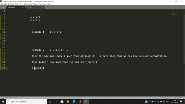 NEXT PERMUTATION | LEETCODE EXPLORE | DAY 31 смотреть онлайн