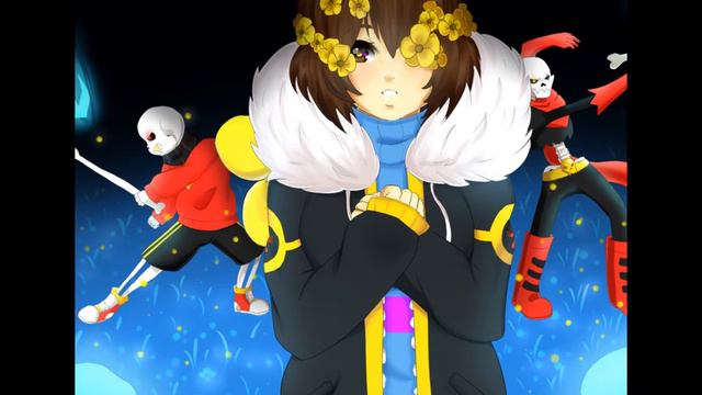 Flowerfell - Frisk X Sans