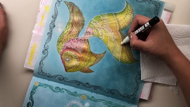 Боюсь испортить. Разговор про страх чистого листа / Процесс раскрашивания Джоанна Басфорд Океан смотреть онлайн