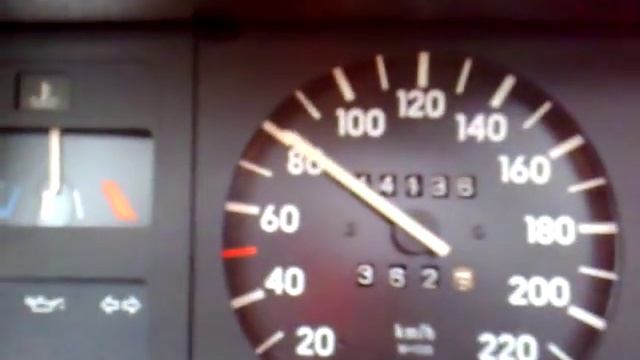 Opel Kadett 1.6 75 PS acceleration смотреть онлайн