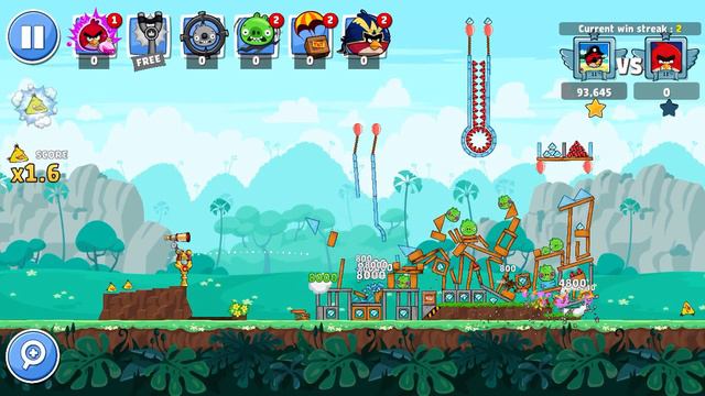 Angry Birds Friends - Chuck and the Golden Slingshot смотреть онлайн