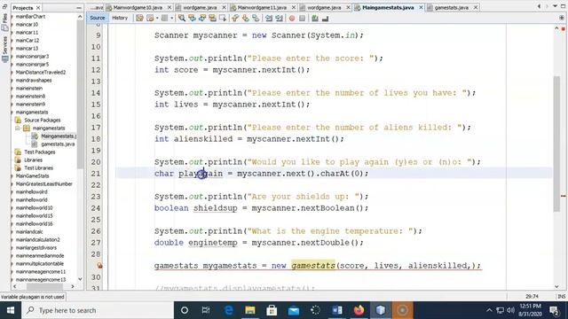 Java - Lesson #11 - Dynamic Game Stats Demonstration смотреть онлайн