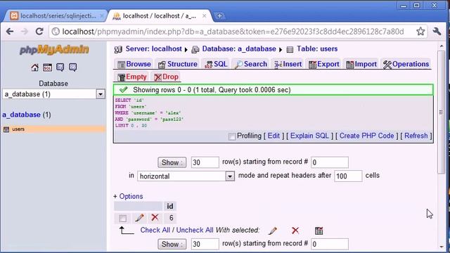 151 SQL Injection Part 1 PHP Tutorials смотреть онлайн