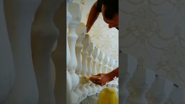 рисуем мрамор на лесницы. zinaga mramor chizamiz. смотреть онлайн