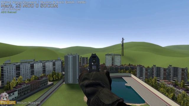 Garry's Mod [MWB Custom] MK23 Showcase смотреть онлайн