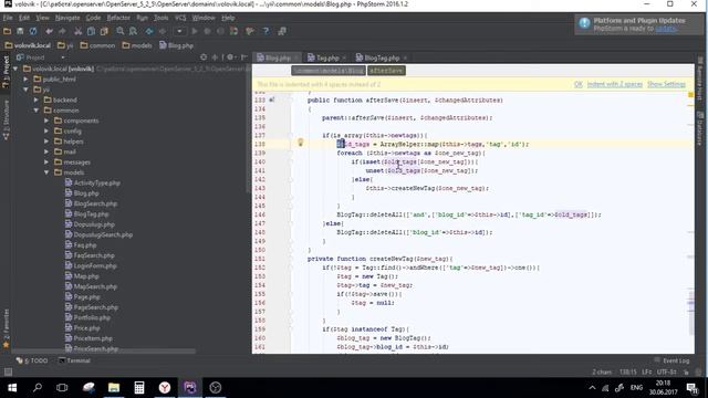 Yii2: Сохранение связанных данных. Видео 9.2 смотреть онлайн