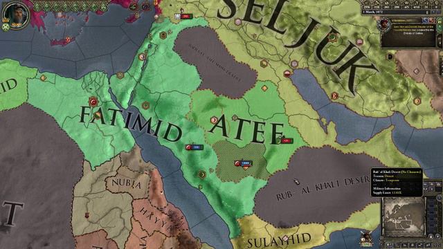 Crusader Kings 2: World Conquest - Sinai Shia Muslim - Episode 2 смотреть онлайн