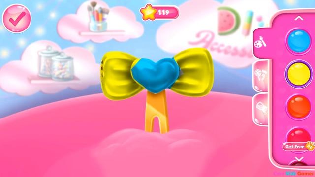Candylocks Hair Salon - Style Cotton Candy Hair - Fun Makeover Games For Kids