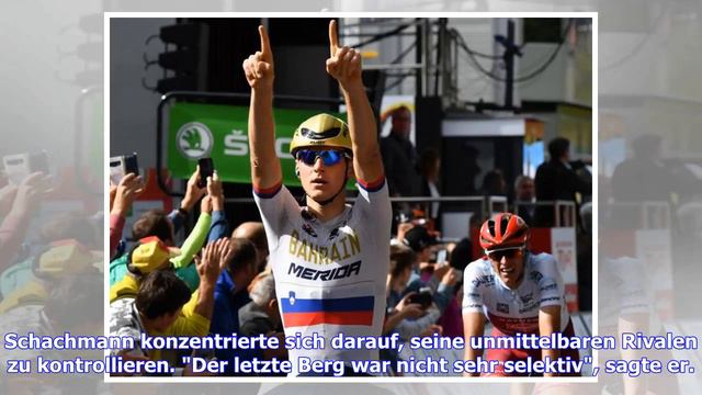Mohoric knöpft Schachmann das Rote Trikot ab смотреть онлайн
