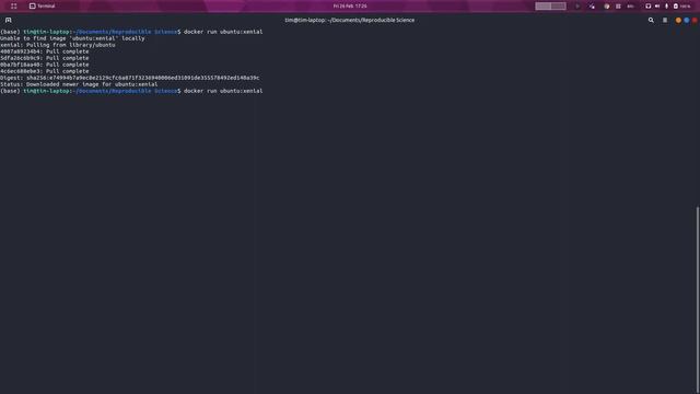 Reproducible Science | Session Three: Containerisation смотреть онлайн