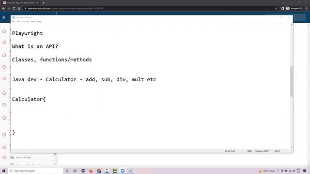 Selenium 4.0 WebDriver with Core Java - Batch Dec 2022 - Demo session Day 1 смотреть онлайн