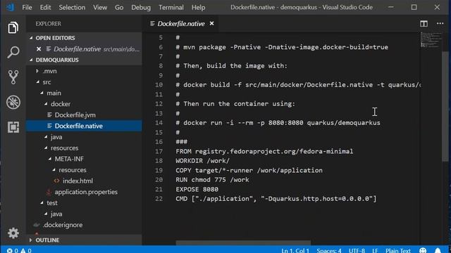 Creando tu primero proyecto con Quarkus смотреть онлайн